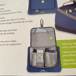 High sierra travel toiletry bag